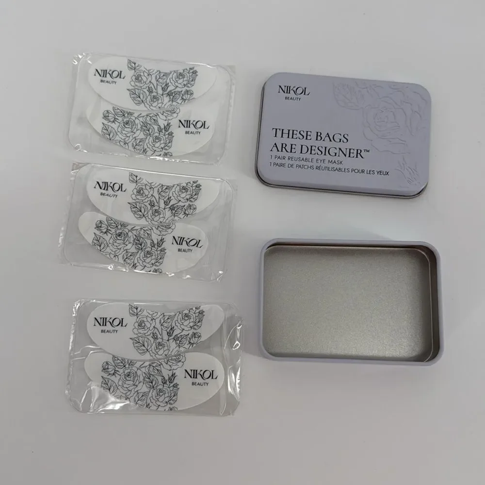 Nikol Beauty THESE BAGS ARE DESIGNER-EYE MASK Reusable Under Eye Masks Skincare